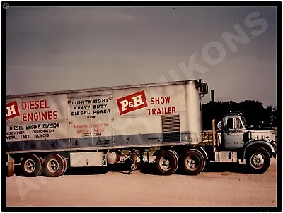 1959 Diamond T Trucks New Metal Sign: Harnischfeger P & H Engines Show Truck • $19.88