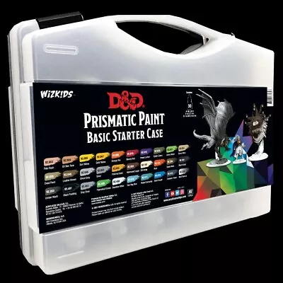 WizKids D And D Prismatic Paint: Basic Starter Paint Case WZK 67160 • $89.10