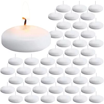 48 Pack Floating Candles 2 Inch White Floating Candles For Centerpieces Long ... • $32.64