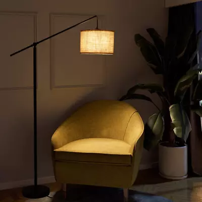 Arc Floor Lamp Overhang Cantilever Standing Floor Lamp For Couch Sofa Reading • $100.14