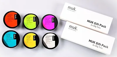 Hard Muk Filthy Rough Raw Dry And Slick Muk  6x 50g Tin Monster Gift Pack • £30