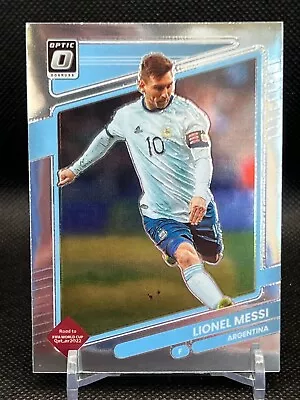 2021-22 Panini Donruss Optic Lionel Messi Road To Qatar #1 Argentina • $6.75