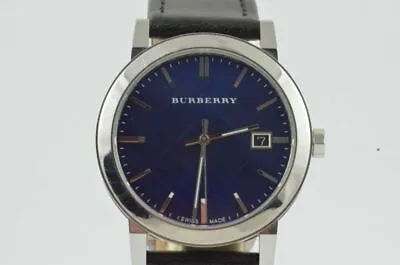 $266.73 • Buy Burberry Quart Men's Watch BU9031 1 17/32in Nice Condition RAR Wrist