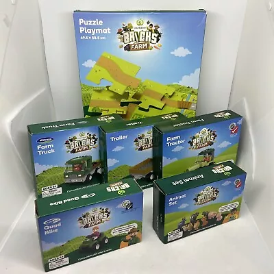 $219.99 • Buy Woolworths Bricks NZ Farm Truck Trailer Quad Bike Puzzle Playmat AU Tractor New