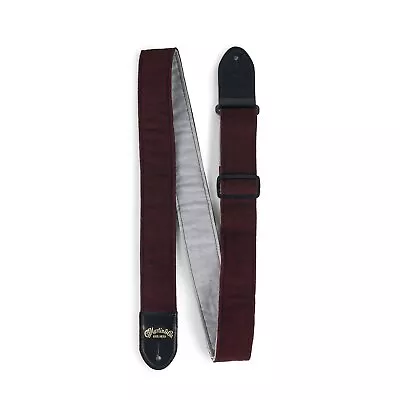 Martin Guitars Sea Wool Guitar Strap - Burgundy Tweed • $39.99