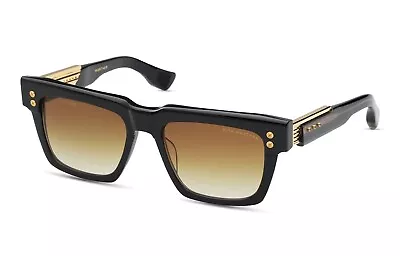 DITA WARTHEN DTS434A-01 Yellow Gold Shiny Black Brown Sunglasses LIMITED EDITION • $649