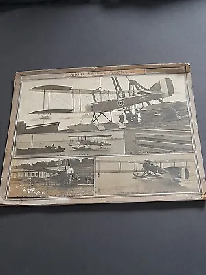 £44.95 • Buy 🎬 WORLD WAR I PHOTOS. 1917 Aircraft Of Short Brothers Sea Planes. Originals