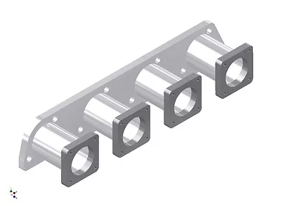 $475.08 • Buy Porsche 924 2.0 EA831 Inlet Manifold To Suit Jenvey SF Throttle Bodies