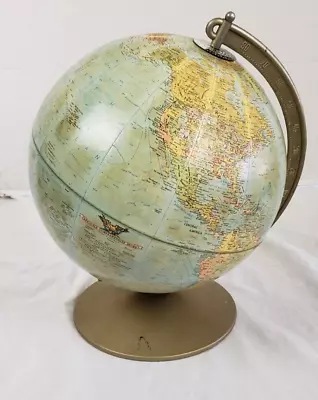 Vintage Replogle 10  Reference Globe With Metal Base USSR • $27.99