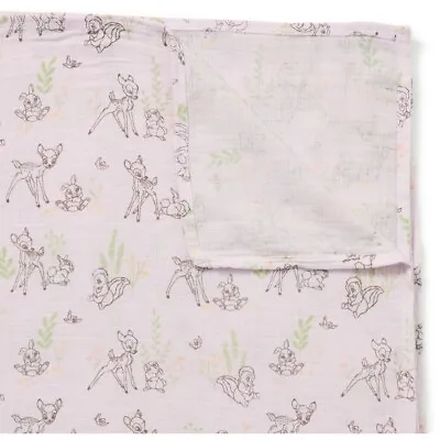 ~ Disney ~ Bambi Muslin Wrap ~ Baby ~ Nursery ~ Thumper ~ • $49.99