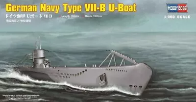 Hobbyboss 1:350 Scale Model Kit - DKM Type VIIB U-Boat 	 HBB83504 • £9.70