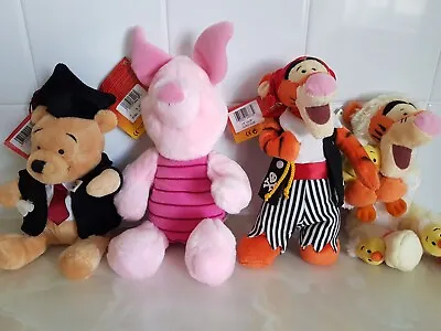 £20 • Buy Disney Store Winnie The Pooh, Tigger, Piglet Soft Toys With Tags