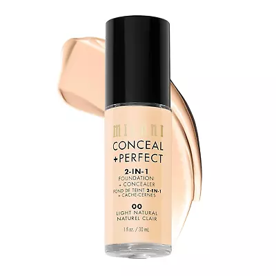 Conceal + Perfect Liquid Foundation - Light Natural 1 Fl. Oz. • $20.58