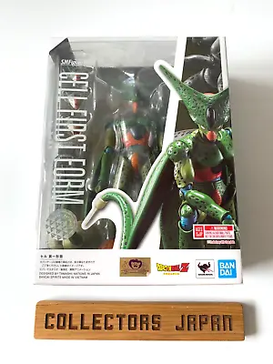 BANDAI S.H.Figuarts Cell First Form Dragon Ball Z Figures From Japan NEW In Hand • $108.12