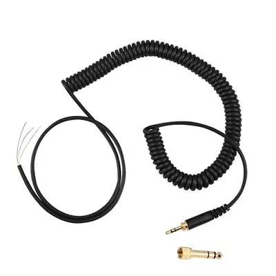 Replacement Spring Cable Cord Wire Plug For Beyerdynamic DT 770 770Pro 990 • $11.52