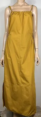 Bassike Sunburst Gather Detail Poplin Dress - Size 4 (XL) • $80