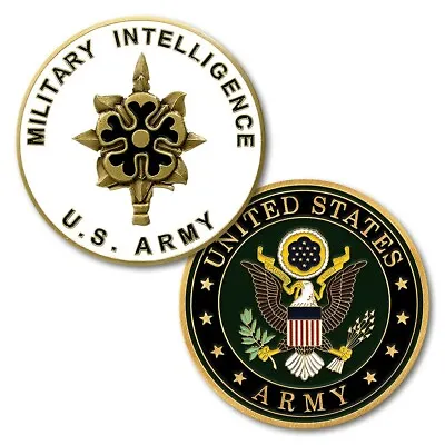 NEW U.S. Army Military Intelligence Challenge Coin • $15.99