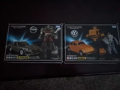*BOX ONLY* Transformers Masterpiece MP-17 Streak & MP-21 Bumble • $35