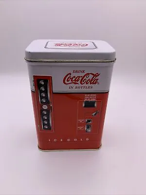 1996 - Tin Metal Coca-Cola COKE Vending Machine Can  • £2.80