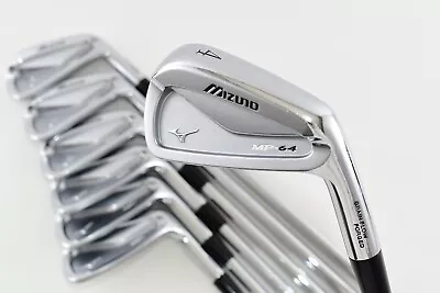 7Pcs MIZUNO MP-64 Iron Set 4-5-6-7-8-9-P PW RH N.S.PRO MODUS 3 TOUR 120 Irons • $299.99