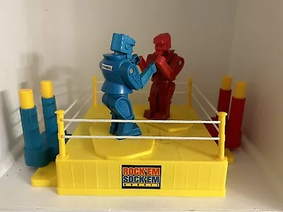 ROCK EM SOCK EM ROBOTS BY MARX - Boxing Ring Excellent (3) • $24.50