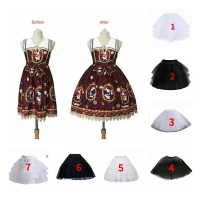 Flower Girls Hoopless Petticoat Underskirt With 3 Layers Kids Crinoline Skirt • $12.21