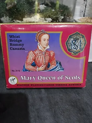 £10 • Buy Piatnik Mary Queen Of Scots Playing Cards 1989 