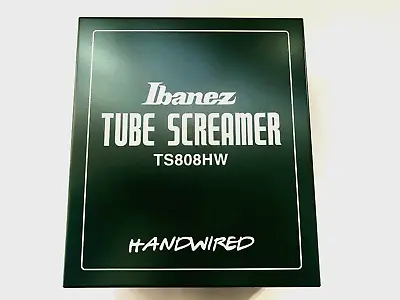IBANEZ TS808HW Handwired Tube Screamer Overdrive Pedal - Limited Edition!!! • $350