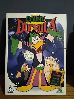Count Duckula Comple Series 1.  3 Disc Dvd Set Cardboard Sleeve • £39.99