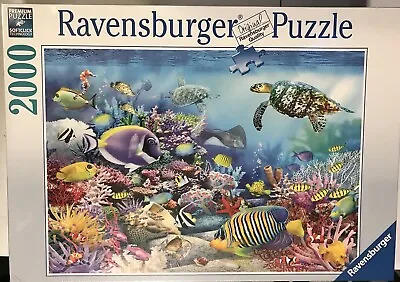 Ravensburger 16704 Coral Reef Majesty 2000 Pieces Jigsaw Puzzle Factory Sealed! • $29.99