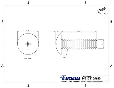 10-24 Phillips Truss Head Machine Screws Stainless Steel Wide All Lengths • $368.19