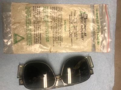 $20 • Buy 1979 Vintage Safety Glasses, Ironworker, Pipewelder, Construction Worker! 