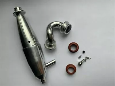 1/10 Double Chambers Tuned  Pipe For 1/10 Nitro On-Road RC Car  • $29.99