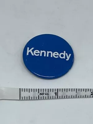 Vintage 1968 Kennedy Blue White Presidential Political Campaign Button Pinback • $12.95