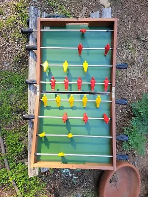 Vtg. 1964 ESTRELA Tabletop Soccer Game Made In Brazil Missing Goal Baskets. • $75