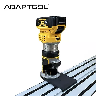 £19.99 • Buy Dewalt DCW604NT-XJ DCW604NT Router Trimmer Guide Rail Adaptor To Dewalt Track