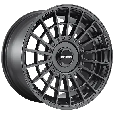 19x8.5 Rotiform R142 LAS-R MATTE BLACK Wheel 5x108/5x120 (45mm) • $403