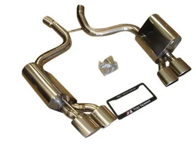 Fits Mercedes Benz R230 SL55 AMG 02-08 Axle Back Exhaust System Quad Oval Tip • $949.99