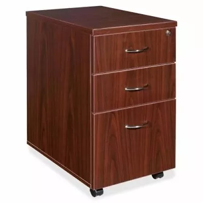 Lorell® Pedestal Mobile Box/Box/File 16 X22 X28-1/4  Mahogany (LLR69395) • $217.10