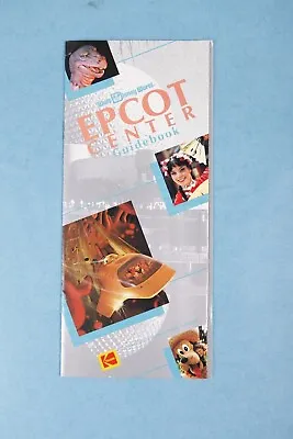 Vintage 1990 Walt Disney World Epcot Center Souvenir Guidebook Program Brochure • $19.99