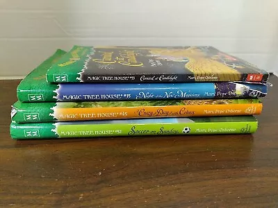 Lot Of 4 Magic Tree House Books MM 33354552 Mary Pope Osborne  • $15.99