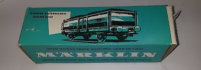 Vintage Marklin Open Goods Truck W/Imitation Coal Load In Box • $40