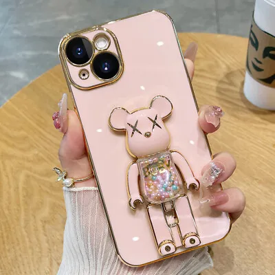 $14.88 • Buy For IPhone 14 13 Pro Max 12 11 XS XR 7 8 Cute Candy Cool Bear Shockproof Case