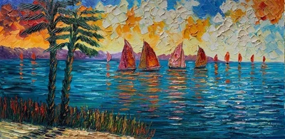 $7300 • Buy Slava Ilyayev Beautiful Original Oil Painting 