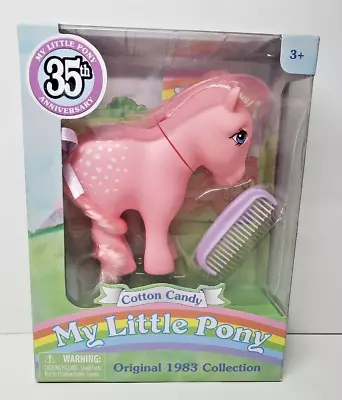 My Little Pony 35th Anniversary Cotton Candy Original 1983 Collection 2017 NEW • $25.49