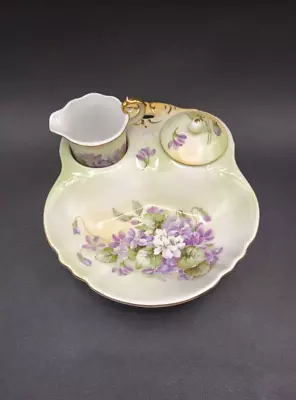 RS Prussia Reproduction Berry Bowl Cream & Sugar Individual Serving Dish • $19.99