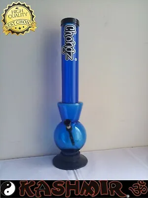 Chongz  Mr Magic  Ice Acrylic Tobacco Bong Waterpipe 40cm -Choose Color • £19.95