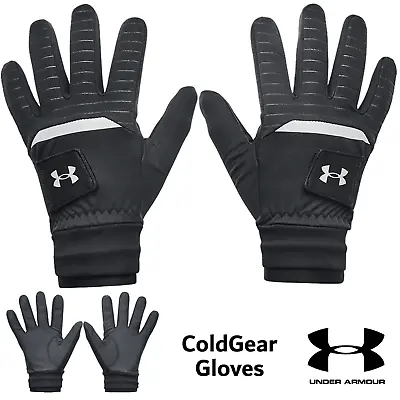 Under Armour Gloves Coldgear Winter Gloves Golf Gloves Running Gloves New • £19.99