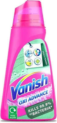 Vanish Oxi Advance Stain And Odour Remover Gel For Clothes 500 Ml • £7.87