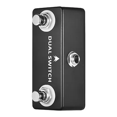 MOSKYAudio DUAL SWITCH Dual Footswitch Foot Switch Pedal Full Metal Shell A5P9 • $18.75